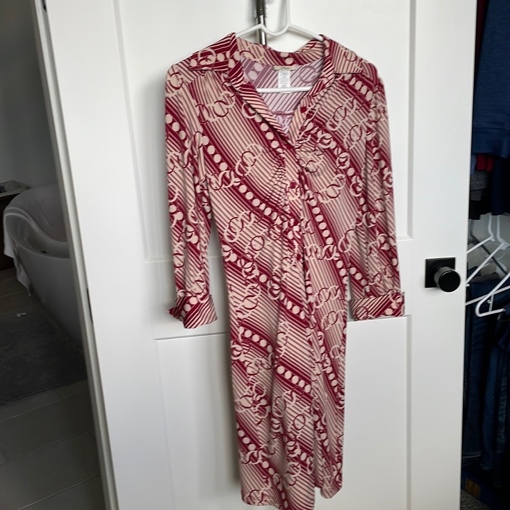 Vintage print dress